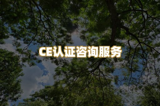 CE认证咨询服务